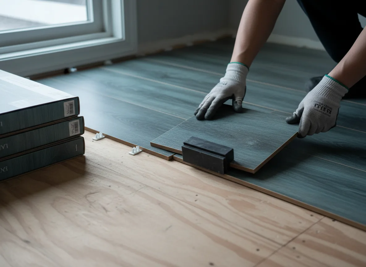 Luxury Vinyl Plank Installation company in Grandin, ND